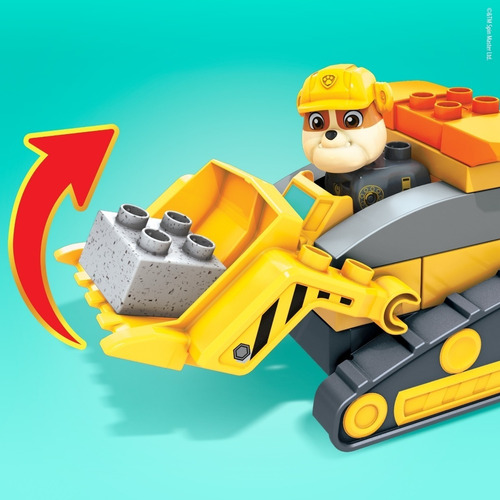 Mega Bloks - Paw Patrol Camion De Rubble - Gyw91 - Imagen 2