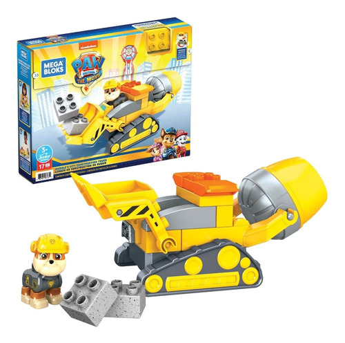 Mega Bloks - Paw Patrol Camion De Rubble - Gyw91 - Imagen 4